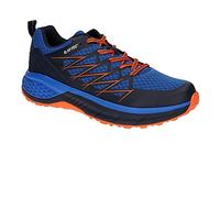 Hi-Tec Trail Destroyer Mid, Zapatillas para Caminar Hombre, Cobalto Negro Naranja, 41 EU