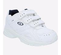 Hi-Tec XT115 Júnior Niño Informal Toque Tira Zapatillas Blancas