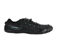 HI-TEC - Zapatillas Barefoot Hombre Abyss | Deportivas Barefoot Hombre Montaña, Senderismo | Calzado Respetuoso, Cómodo, Minimalista | Ligero, Transpirable y Flexible | Black/Grey, 45