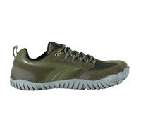 HI-TEC - Zapatillas Barefoot Hombre Figaro Low WP | Deportivas Barefoot Hombre Montaña, Senderismo | Calzado Respetuoso, Cómodo, Minimalista | Ligero, Transpirable y Flexible | Khaky, 45