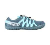 HI-TEC - Zapatillas Barefoot Mujer Abyss Women's | Deportivas Barefoot Mujer Montaña, Senderismo | Calzado Respetuoso, Cómodo, Minimalista | Ligero, Transpirable y Flexible | Graphite, 37