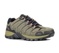 HI-TEC Zapatillas Senderismo Impermeables Hombre con Membrana CORZO Low (Dark Taupe/Desert/Pureed Pumpkin, Sistema Tallas Calzado EU, Adulto, Hombre, Números, Mediano, 46)