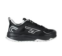 HI-TEC - Zapatillas Trail Running Hombre Sensor Trail | Zapatillas Trail Hombre Transpirables, Calzado Montaña, Ligero y Cómodo | Suela de Caucho con Agarre, Antihumedad | Black, 40