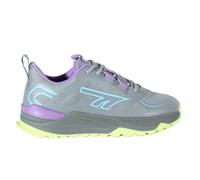 HI-TEC - Zapatillas Trail Running Mujer Sensor Trail Women | Zapatillas Trail Mujer Transpirables, Calzado Montaña, Ligero y Cómodo | Suela de Caucho con Agarre, Antihumedad | Carbon, 39