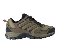 HI-TEC - Zapatillas Trekking Hombre Cervus Low WP | Zapatillas Montaña Hombre, Senderismo | Pies Secos con Membrana Impermeable, Tracción Óptima, Cómodas | Chocolate, 44