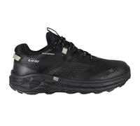 HI-TEC - Zapatillas Trekking Hombre Fuse Trail Low | Zapatillas Montaña Hombre, Senderismo | Pies Secos con Membrana Impermeable, Tracción Óptima, Cómodas | Black/Dune, 42
