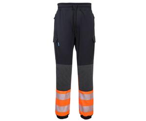 Hi-Viz Flexi SIM Para Cargo Múltiples Bolsillos Trabajo Pantalones Elástico Ropa