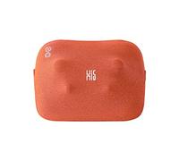 Hi5 Bravo - Cojín de masaje shiatsu con función de calor, apagado automático, lavable para hombros, cuello, espalda y piernas, color naranja