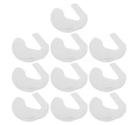 HIAKDOFT 10 Pegatinas Correctoras de Oreja Blancas Hipoalergénicas para Corrección de Valgo Auricular Parches Adhesivos para Moldear y Soporte Estético Diario