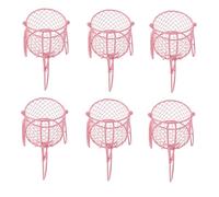 HIAKDOFT 10 Piezas Unidades Cajas para Dulces Boda Europeo Caja de Carretilla de Hierro Hueca Rellenable Recipiente Decorativo para Fiestas Eventos Nupciales y Ducha Nupcial