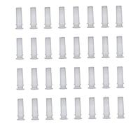 HIAKDOFT 100 Piezas Accesorios para Juguetes de Niña Silbatos Plásticos Chirriadores Insertos para Zapatos y Juguetes Ruido para Manualidades y Reparación Infantil