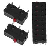 HIAKDOFT 10piezas Micro Limit Switches De Resistentes y Compactos Para Electrodomésticos y Aplicaciones Industriales Duraderos y Fáciles De Operar Repuesto Para Interruptor Final De Carrera