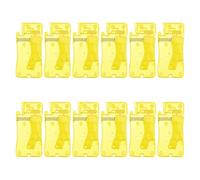 HIAKDOFT 12 Piezas De Enhebrador Automático De Agujas Para Máquina De Coser Doméstica Herramienta De Costura Manual Guía De Costura Color Amarillo Pp