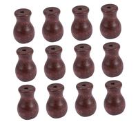 HIAKDOFT 12piezas Borlas De Madera para Cortinas Tiradores De Cordón para Persianas De Ventana Accesorios Decorativos para Reemplazo Interiores y Exteriores