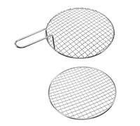 HIAKDOFT 2 piezas Rejillas de Barbacoa Inoxidable para Parrillas de Barbacoa y Resistente y Práctica para Comercial y de Limpiar y Antiadherente