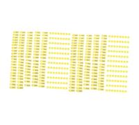 HIAKDOFT 2 Series Etiquetas De Oreja Para Ganado Unidades Resistente Color Numeradas Diseño Integrado Para Identificación De Vacas Ovejas Y Cerdos Gestión Ganadera Duradera Y 100 Piezas*2