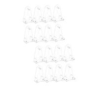 HIAKDOFT 2 Series Soportes De Sujeción para Persianas Horizontales Clips Transparentes De Plástico Pom Fáciles De Instalar Resistentes Y Duraderos para Ventanas Domésticas 8 Piezas X 2