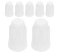 HIAKDOFT 20 Conectores Cerámicos para Cables de Alta Temperatura Tapas Eléctricas de Porcelana Resistentes Terminales de Crimpado para Cable Trenzado 20 Piezas para Mantenimiento