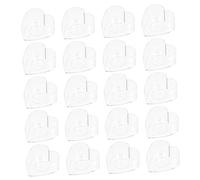 HIAKDOFT 20 piezas Unidades Moldes de Vela Plásticos para DIY Contenedores Resistentes y Reutilizables para Fabricación de Velas Artesanales Diseño Ligero y Práctico para Decoración