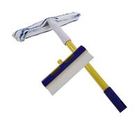 HIAKDOFT 2piezas Kit de Limpieza para Coche Pulido de Microfibra Mopas Reutilizables y Paño de Microfibra para Coche para Limpieza de Ventanas Automóviles y Camiones