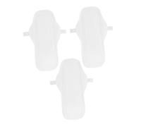 HIAKDOFT 3Piezas Almohadillas Menstruales Reutilizables de Absorbentes y Cómodas y Ecológicas para Cuidado Menstrual Seguro y Práctico