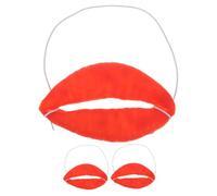 HIAKDOFT 3piezas Disfraz De Broma Para April Fool's Day De Boca De Latex Para Cosplay y Fiestas Divertidas