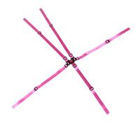 HIAKDOFT 4 Correas de Arnés de Seguridad Ajustable de 5 Puntos para Silla Alta y Cochecito Cinturón Esencial para Color Morado Compatibles Trona y Silla de Paseo Uso Infantil Seguro