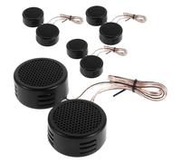 HIAKDOFT 4 Pares Tweeters de Cúpula para Coche Altavoces de Alta Frecuencia para Sistema de Audio Vehicular Compatibles Mayoría de Modelos Mejora Sonido Equilibrado para Entusiastas del
