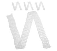 HIAKDOFT 4 piezas Elástica de Algodón para Carne Asar Envolver Jamón y Embutidos Cuerda Resistente para Cocina Profesional y Doméstica