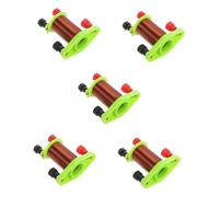 HIAKDOFT 5 Piezas Bobina Experimental Electromagnética de Inducción Física con Solenoide para Enseñanza Escolar y Laboratorios Universitarios
