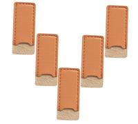 HIAKDOFT 5 piezas Protector de Tijeras de Cuero para Costura Funda Resistente y Ligera para Tijeras de Bordado Diseño Compacto y Seguro para Portátil