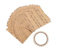 HIAKDOFT 50 piezas Conos Kraft para Fiesta de Conos para Dulces Helados y Flores para Bodas y Celebraciones Diseño Elegante y de Usar