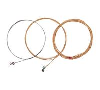 HIAKDOFT 6 piezas Cuerdas para Guitarra Folk Acústica Metal Duradero Repuesto Resistente para Músicos y Estudiantes Sonido Rico para Conciertos y Prácticas