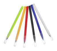 HIAKDOFT 6 Piezas Lápices Eternos Reutilizables sin Tinta con Borrador Colores Surtidos Diseño sin Afilado Resistente y Portátil para Dibujo Escolar y Uso Aula