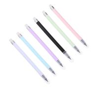 HIAKDOFT 6 piezas Lápices Eternos sin Tinta Colores Pastel Livianos Lápices Grabados Metálicos para Estudiantes Regalo Práctico Escritura Duradera