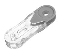 HIAKDOFT 6 Piezas Peso para Cordón de Cortina Acrílico Gris Diseño Fácil de Agarre Resistente y Ligero Repuesto para Persianas Verticales y Enrollables Instalación Sencilla y Uso Duradero