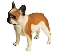 HIAKDOFT Adorno De Perro Artificial Realista para Decoración del Hogar Modelo Cognitivo De Dogo para Educación Infantil y Propósito Decorativo Juguete Educativo De Plástico