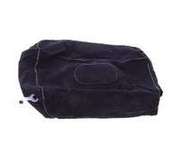 HIAKDOFT Almohada Inflable para Pies Resistente para Avión Cojín Plegable y Ligero para Viaje Soporte Cómodo para Piernas Coche y