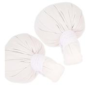 HIAKDOFT Balones de Masaje Tailandés de Hierbas Chinas 2 Piezas, Bola Spa Blanca Pura, Bolsa Calentadora Natural para Alivio Muscular y Moxibustión en Terapia de Relajación