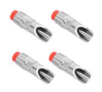 HIAKDOFT Bebedero De Con Boquilla Para Cerdos, Inoxidable, Con Filtro Y Conectores Para Tanque De Agua, Dispensador Para Sistema De Alimentación Y Riego, 4 Unidades
