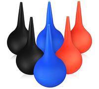 HIAKDOFT Bolas De Goma Para Lavar Oídos 6 Unidades 60ml Antideslizantes Succión Precisa Limpieza Orejas Uso Adulto Niño Mascota Cuidado Del Oído