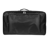 HIAKDOFT Bolsa para Guardar Pedales de Efectos de Guitarra Negra Funda Cremallera para Pedalera M601 Estuche de Almacenamiento Resistente de Nailon Bolsa de Transporte para Músicos