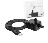 HIAKDOFT Bomba de Agua Sumergible USB Mini Portátil para Fuente de Mascotas y Mesa de Agua Silenciosa Succión Potente y Fácil Instalación