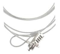 HIAKDOFT Cable de Seguridad para Portátil con Digital Reajustable Cable Antirrobo Candado para Laptop y Tableta Resistente y Seguro para Oficina y Hogar