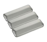 HIAKDOFT Caja De Lápices De Hojalata Rectangular Tapa, Organizador Portátil para Estudiantes, Set De 3 Unidades, Tamaño 160x54x20mm, Resistente Al Desgaste, Adecuado para Uso Escolar y Hogar