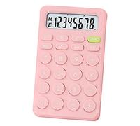 HIAKDOFT Calculadora para Estudiantes Básica de Dígitos Color Verde Diseño Adorable para Funciones Multiplicación y División Portátil y Práctica para Oficina y Escuela