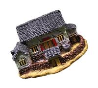 HIAKDOFT Casa De Hadas Miniatura De Resina Vintage Adorno De Jardín Decoración De Paisaje para Escritorios y Estanterías Proyecto De Jardín De Hadas