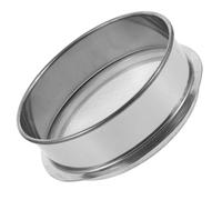 HIAKDOFT Cedazo Redondo de Acero Inoxidable 15 CM Colador de Malla Fina para Esmalte Cerámico Filtro Multiusos para Pintura y Arcilla Herramienta Industrial para Ceramistas