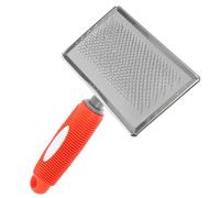 HIAKDOFT Cepillo Grande para Aseo Mascotas Peine Quita Pelos para Perros y Gatos Diseño Cómodo con Cerdas de Acero Inoxidable Fácil de Limpiar y Usar para Eliminar Pelo y