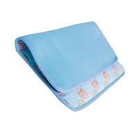 HIAKDOFT Colchoneta Refrescante para Perros y Gatos Cojín Portátil de Verano Alfombra Fría y Duradera para Descanso Azul y Resistente